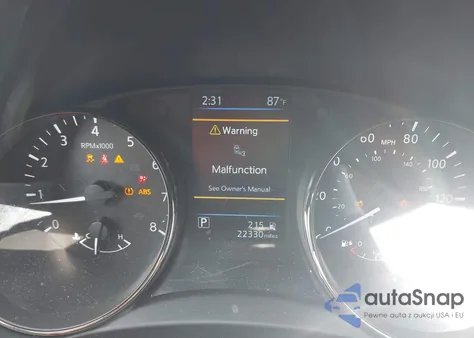 2022 Nissan Rogue Sport Sl Awd Xtronic Cvt z USA, uszkodzony, nr VIN JN1BJ1CW3NW497385